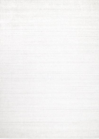 10' x 14' Ivory Sanam Hand Loomed Contemporary Solid Area Rug