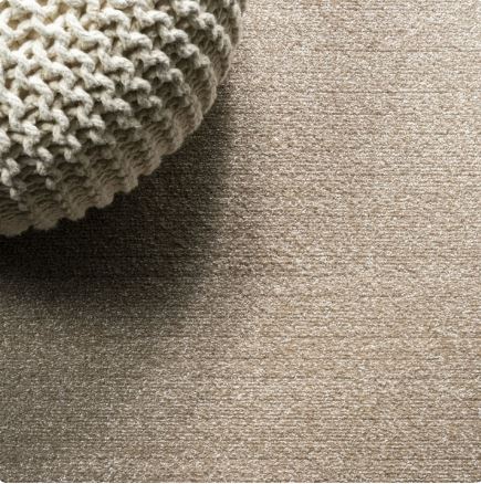 JONATHAN Y SUPERSOFT 6' Round Area Rug, Haze - Beige, SEU100G-6R