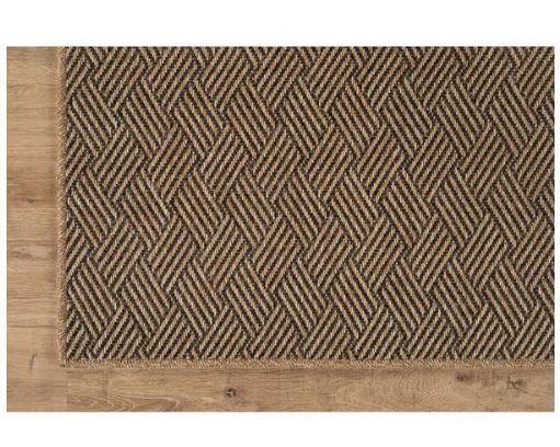 6 ft. x 9 ft. Haven Natural Basketweave Washable Easy Jute Modern Indoor Outdoor Area Rug