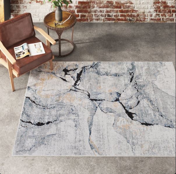 7'10" x 10' Steve Abstract Indoor Rug