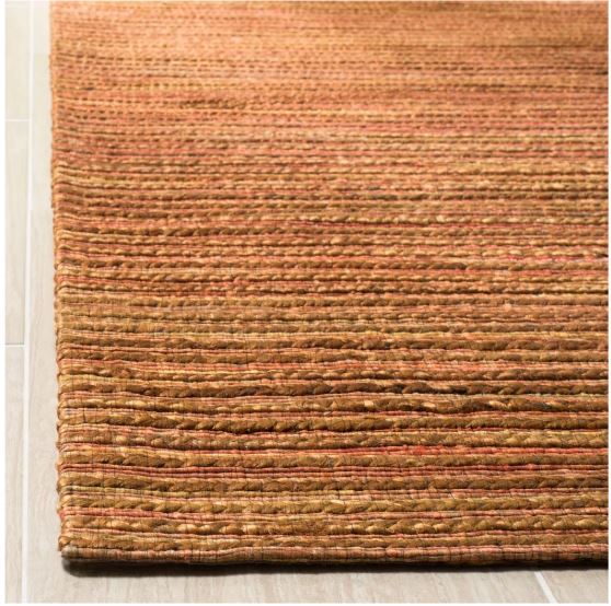 6'x9' - Cape Cod Hand Woven Indoor Area Rug - Rust - Safavieh