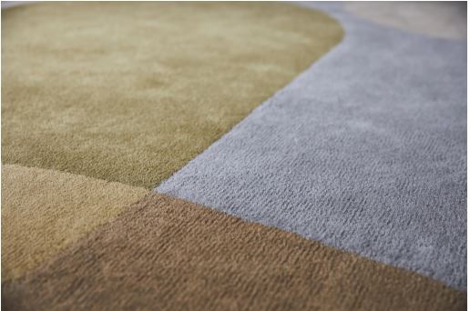 Size 6' 7" x 9' 2 Handmade Brink & Campman Decor Miller Spring Pure 100% Wool Area Tus