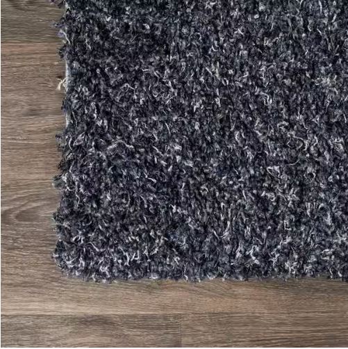8 ft. x 10 ft. Mercer Shag Plush Denim Blue Area Rug
