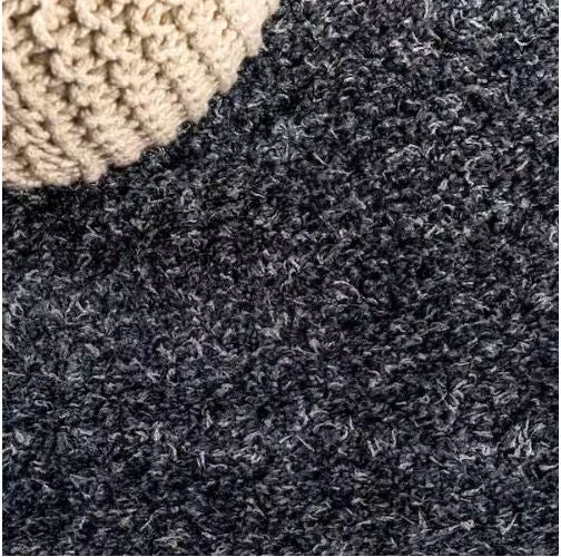 8 ft. x 10 ft. Mercer Shag Plush Denim Blue Area Rug