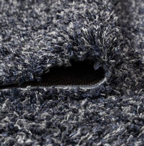 8 ft. x 10 ft. Mercer Shag Plush Denim Blue Area Rug
