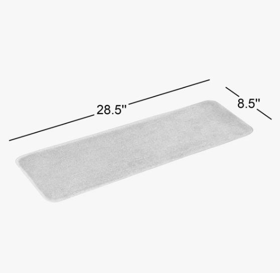 Set of 15 Color: Light Beige Annalotta Non-Slip Stair Tread