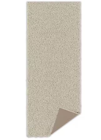 Cozy Plush Non-Slip Rubberback Soft Cream 3 ft. x 5 ft. Indoor Bedroom Runner Rug