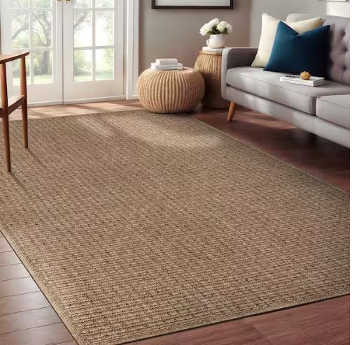 Royal Natural 4 ft. x 6 ft. Solid Indoor Area Rug