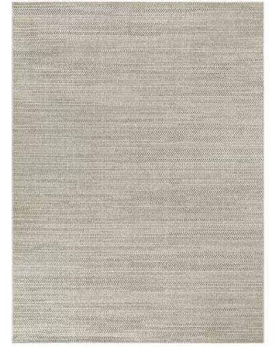 Woven Rope Cream 5 ft. x 7 ft. Indoor/Outdoor Patio Area Rug
