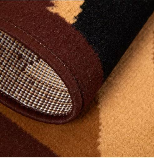 5 ft x 7 ft. Premium Rizzy Brown/Beige Modern Area Rug
