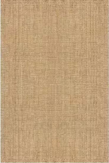 9 ft. x 12 ft. Raleigh Jute Boucle Natural Area Rug