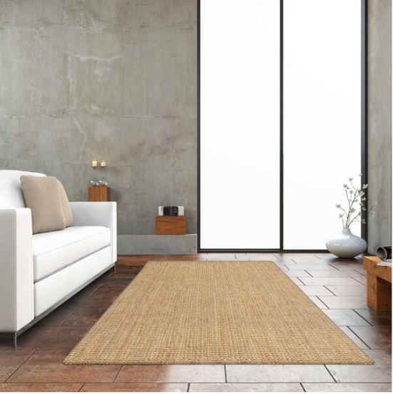 9 ft. x 12 ft. Raleigh Jute Boucle Natural Area Rug