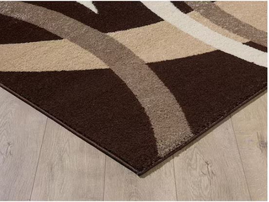 8 ft. x 10 ft. Abigail Brown Graphic Area Rug