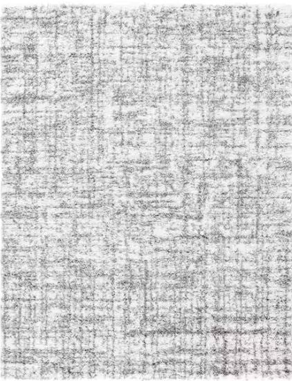 6 ft. 7 in. x 9 ft. Gray and White Stylewell Edenwell Area Rug