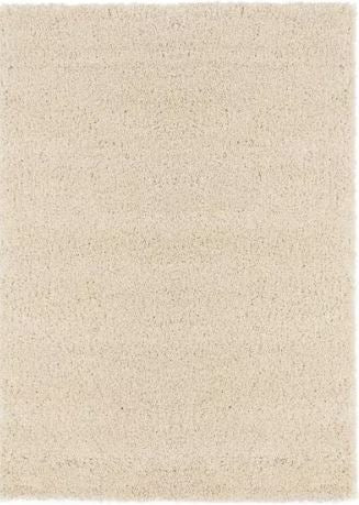7 ft. 10 in. x 9 ft. 10 in. Cozy Cream Plush Indoor Shag Area Rug for Living Room