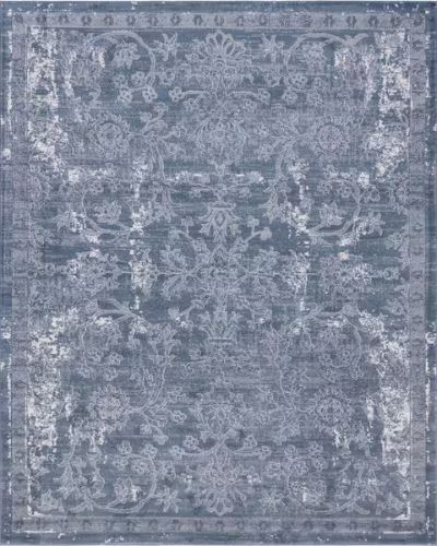 8 ft. x 10 ft. Portland Albany Blue Area Rug