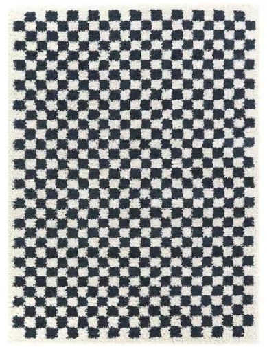 4 ft. x 6 ft. Covey Navy Geometric Area Rug