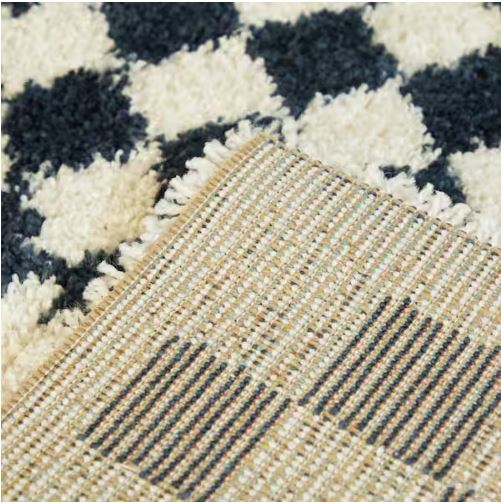 4 ft. x 6 ft. Covey Navy Geometric Area Rug