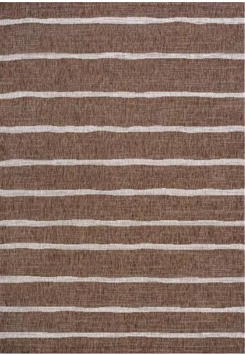 5 ft. x 8 ft. Colonia Berber Stripe Brown/Beige Indoor/Outdoor Area Rug