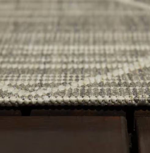 Gray 8 x 10 Trellis Indoor/Outdoor Area Rug