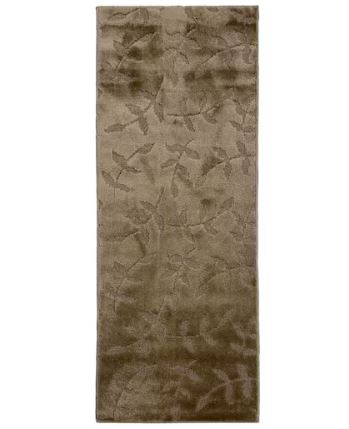 2ft x 26ft Euro Flowers Beige 26 in. W x 312 in. L Stair Runner 56.41 sq. ft.