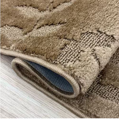 2ft x 26ft Euro Flowers Beige 26 in. W x 312 in. L Stair Runner 56.41 sq. ft.