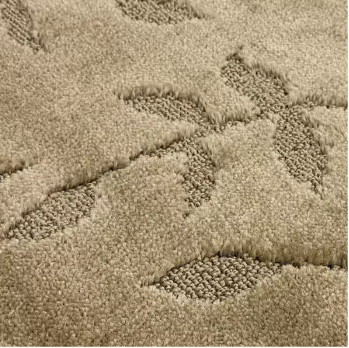 2ft x 26ft Euro Flowers Beige 26 in. W x 312 in. L Stair Runner 56.41 sq. ft.