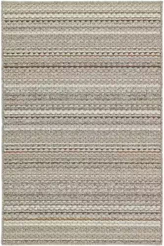 Carnival Stripe Earthtone 4 ft. x 6 ft. Area Rug