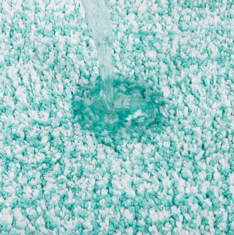 4 Piece Soft Absorbent Microfiber Bath Rug Set with Non-Slip Backing (Set of 4)