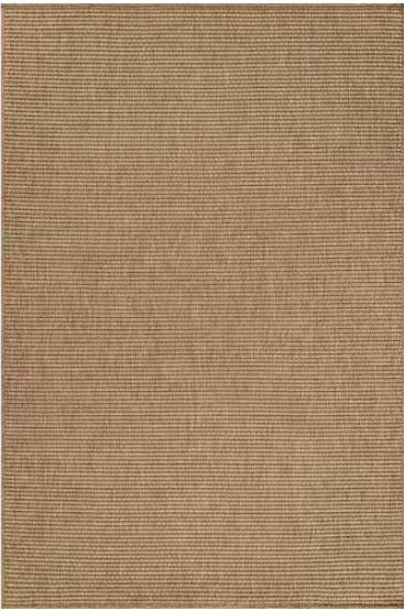 9 ft. x 12 ft. Terra Fiber Easy Jute Natural Solid Indoor Outdoor Area Rug