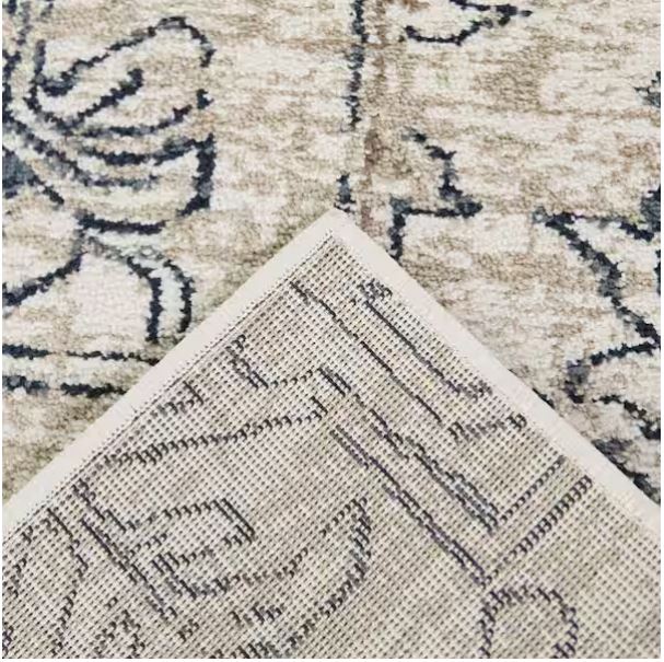Rosehill Cream 5 ft. x 7 ft. Traditional Area Rug