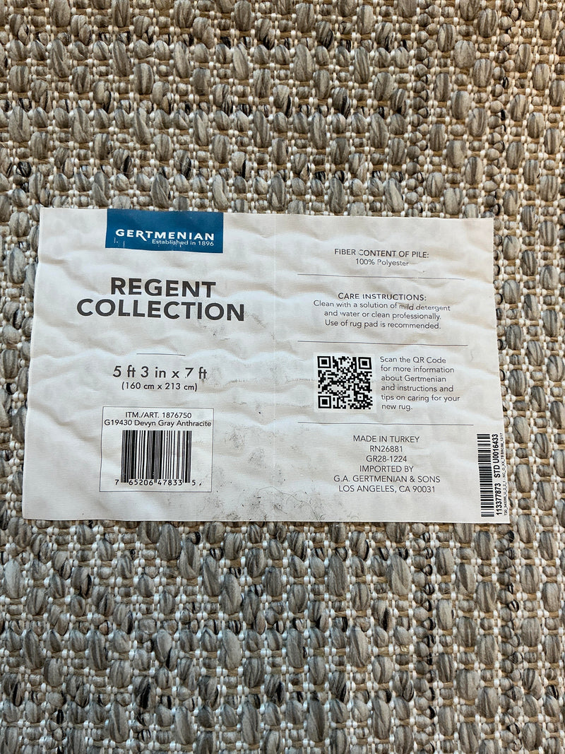 5 x 7 Gray Area Rug