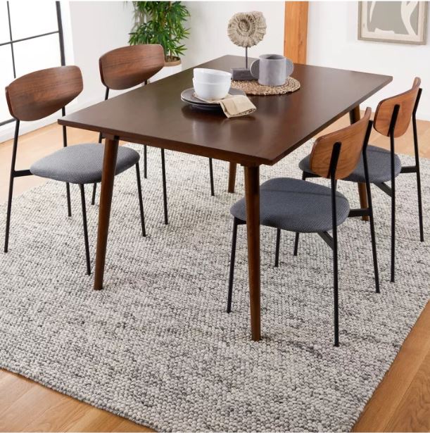 8'x10' Light Grey/Ivory - Natura Hand Woven Indoor Area Rug By Safavieh
