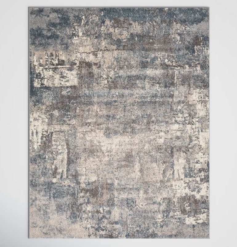 7'10" x 10'3" Blue/Brown/Cream/Gray Kohut Abstract Indoor Rug