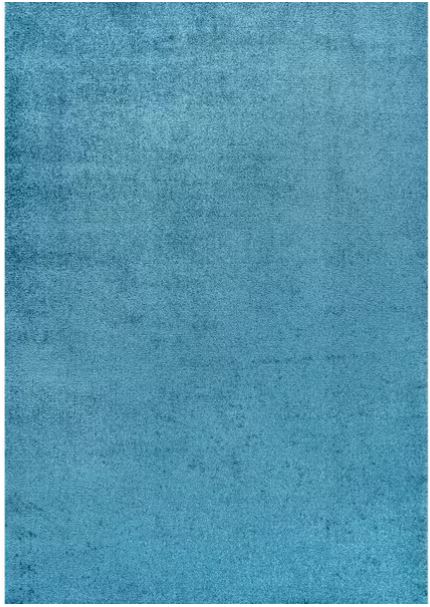 5 ft. x 8 ft. Haze Solid Turquoise Low-Pile Area Rug