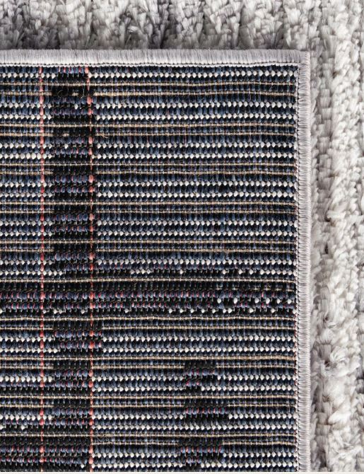 5' 3 x 8' Black and White Tagine Area Rug