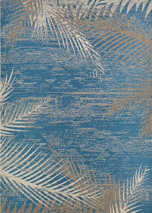 5' x 7' Blue Monaco Ocean Couristan Area Rug