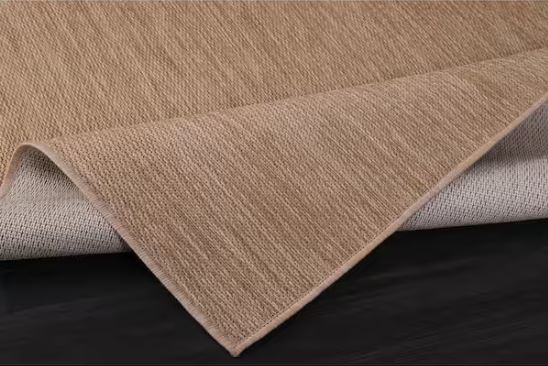 Jute 10 ft. x 14 ft. Aloha Washable Indoor Outdoor Area Rug