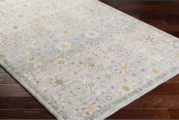 Rosamond Gray/Blue 7.83 ft. x 10.25 ft. Area Rug