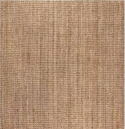 5 X 7 Jute Aloha Washable Solid Indoor Outdoor Area Rug