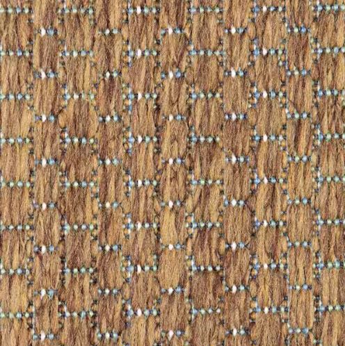 Black 6 ft. x 9 ft. Indoor/Outdoor Trellis Layering Area Rug