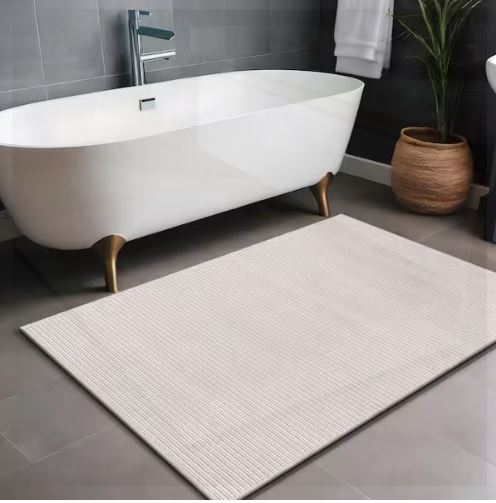 Royal Bone 2 ft. x 3 ft. Solid Indoor Area Rug