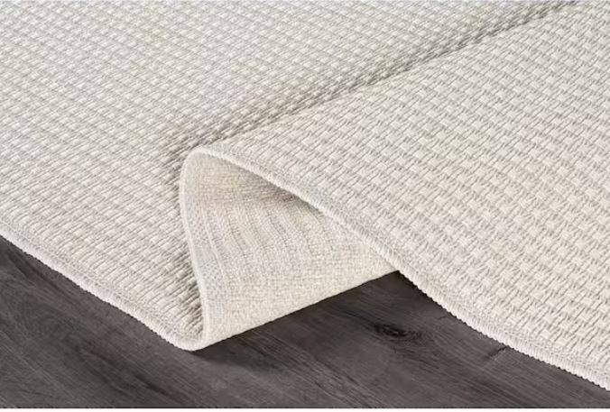 Wooly Bone 2 ft. x 3 ft. Solid Indoor Area Rug