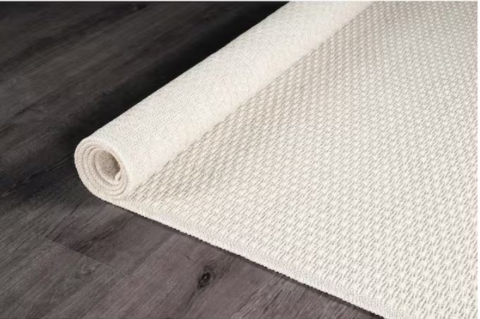 Wooly Bone 2 ft. x 3 ft. Solid Indoor Area Rug