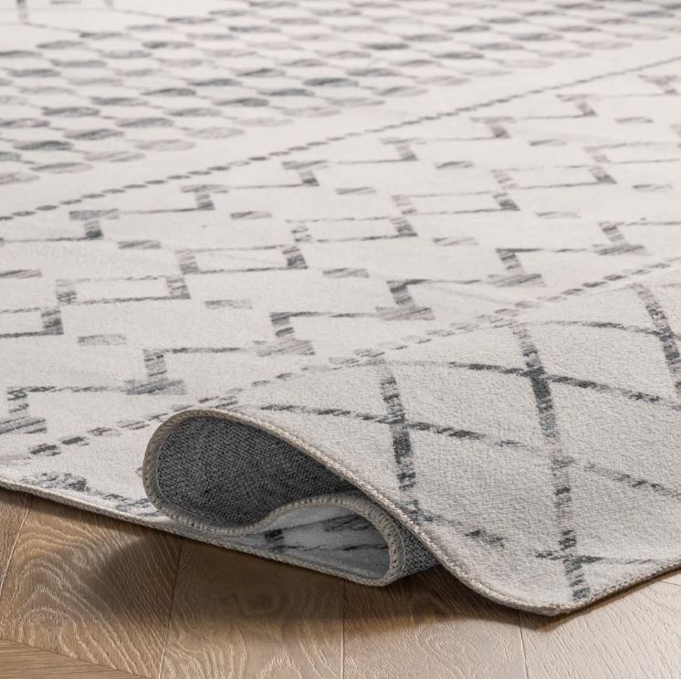 5x8 Moroccan Blythe SpinClean Machine Washable Area Rug