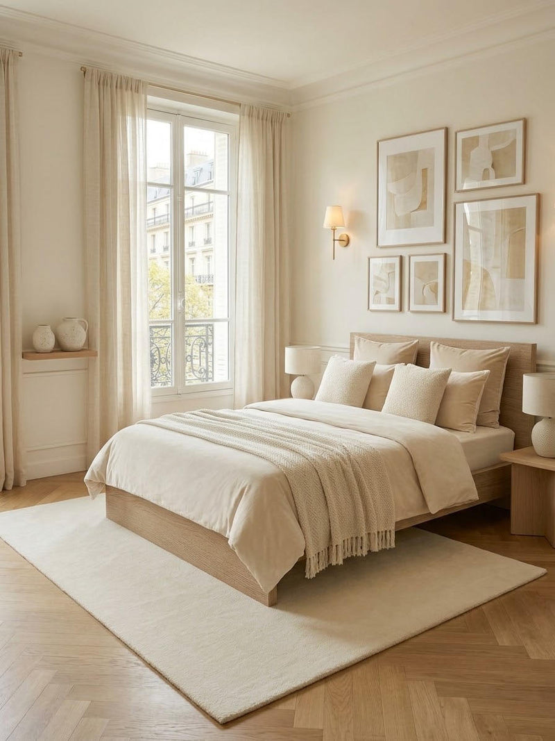 5' x 7' Solid Micro-Shag Area Rug