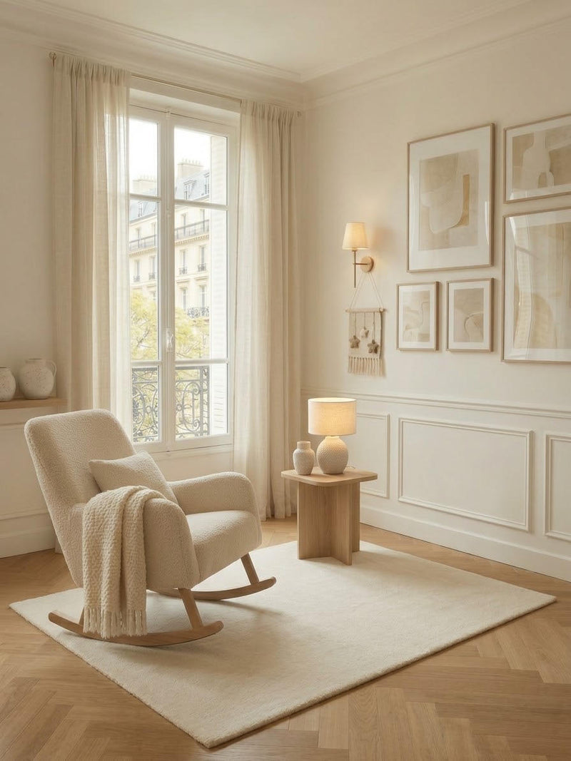 5' x 7' Solid Micro-Shag Area Rug