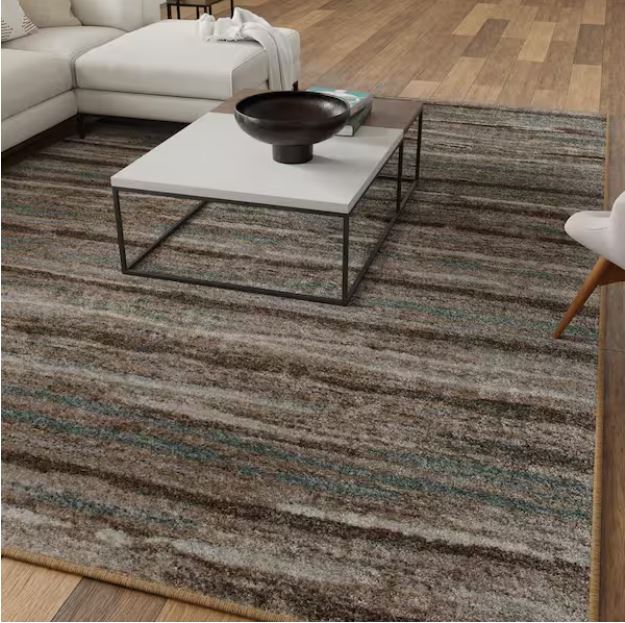 Shoreline Multi 2 ft. x 7 ft. Striped Runner Rug