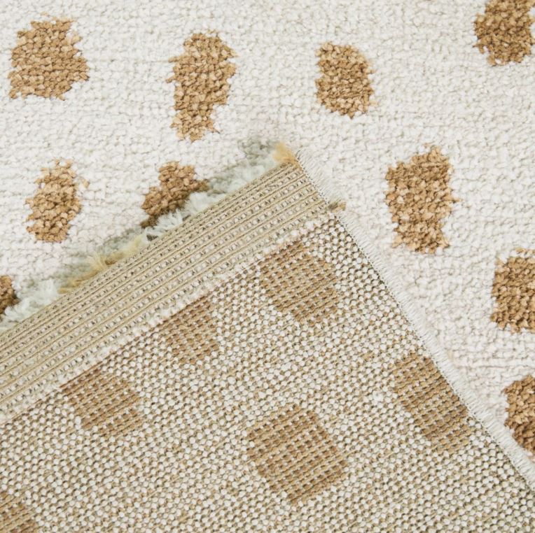 7'10" x 10 Pollux Rust Global Glam Animal Print Area Rug