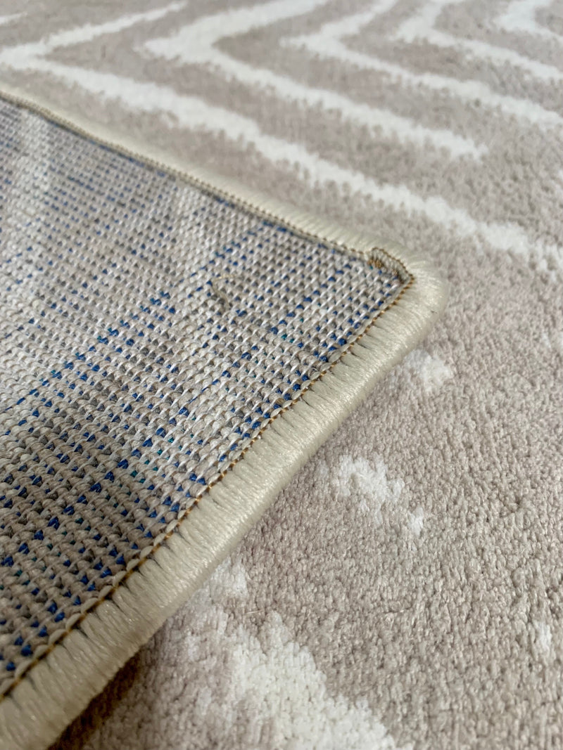 8'x10' Large Modern Zebra Print Ultra Soft Micro-Shag Area Rug